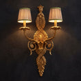 Load image into Gallery viewer, Dominique Brass Wall Lamp
