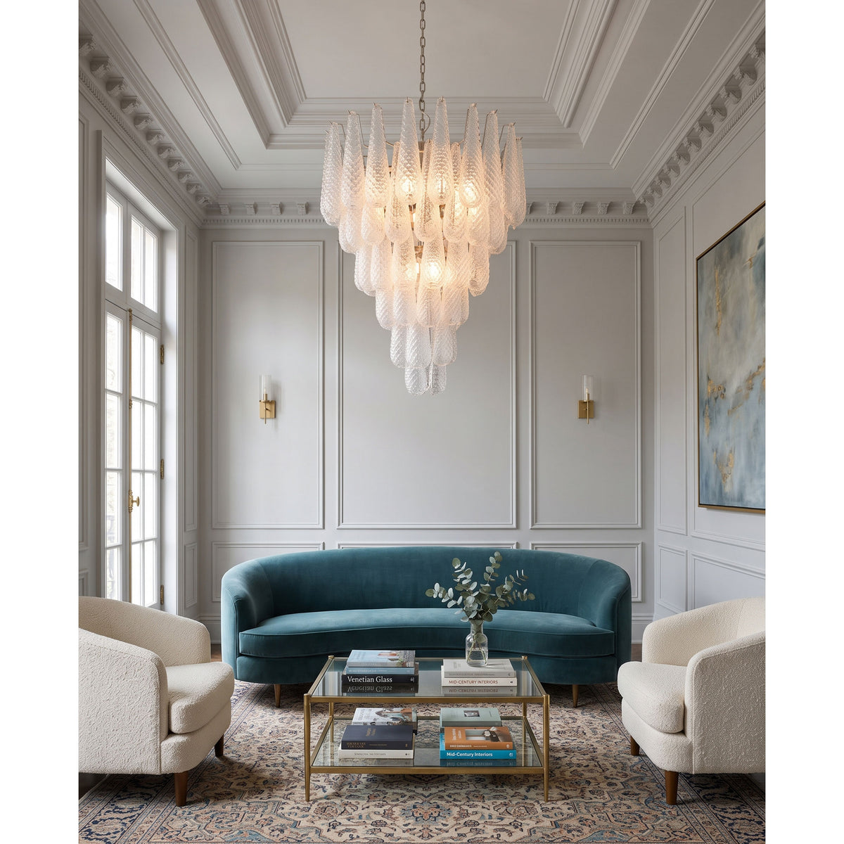 Lustre Gouttes Murano
