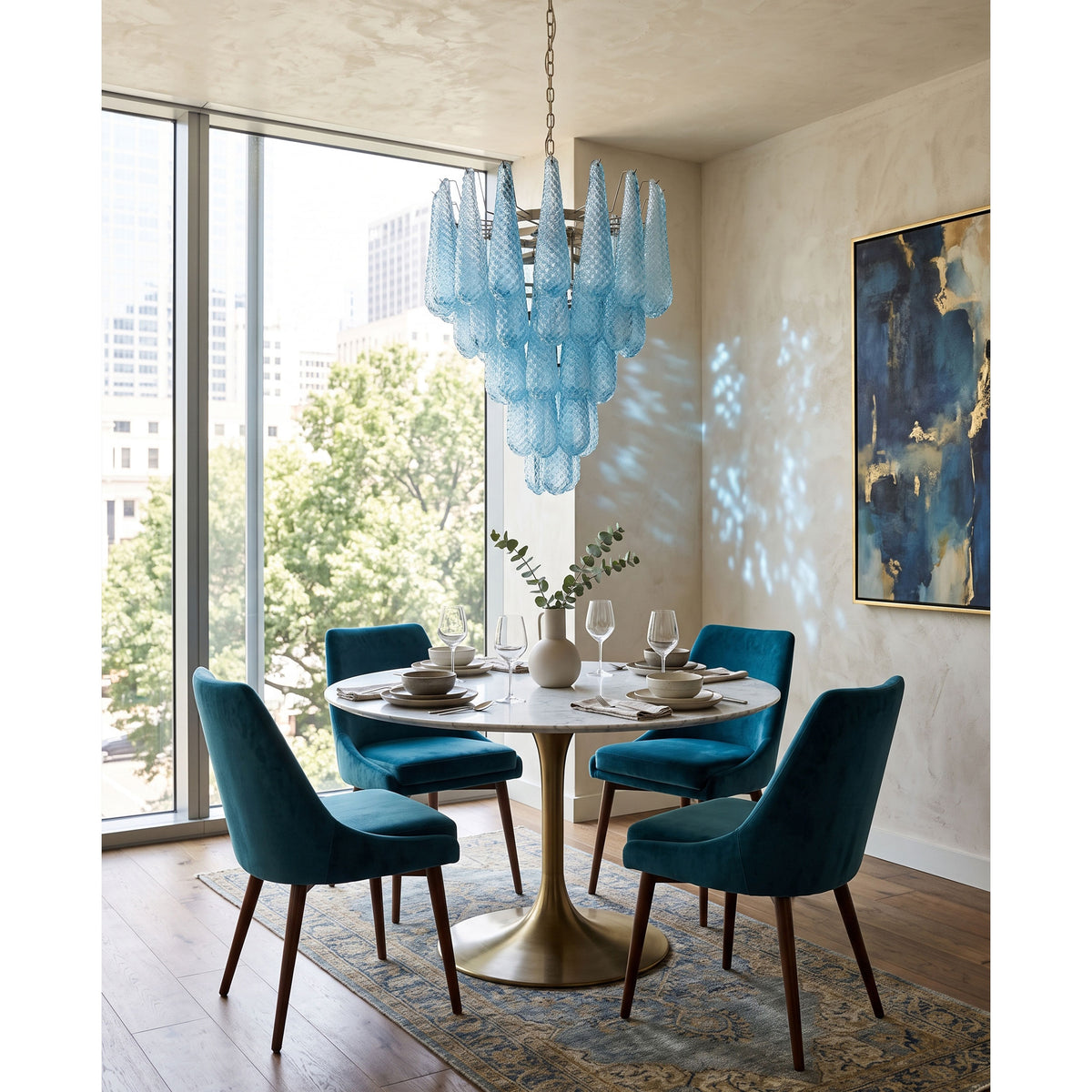 Lustre Gouttes Murano