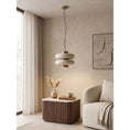 Charger l'image dans la visionneuse de la galerie, Lampe Suspendue Duo Marbre
