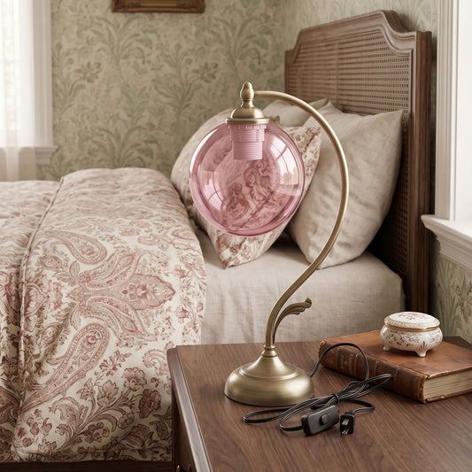 Evelyn Glass Table Lamp