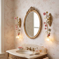Load image into Gallery viewer, Porcelain Rose Vine Wall Sconce
