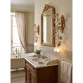 Load image into Gallery viewer, Porcelain Rose Vine Wall Sconce
