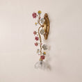 Load image into Gallery viewer, Porcelain Rose Vine Wall Sconce
