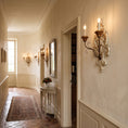 Load image into Gallery viewer, Florentine Wood Wall Lamp
