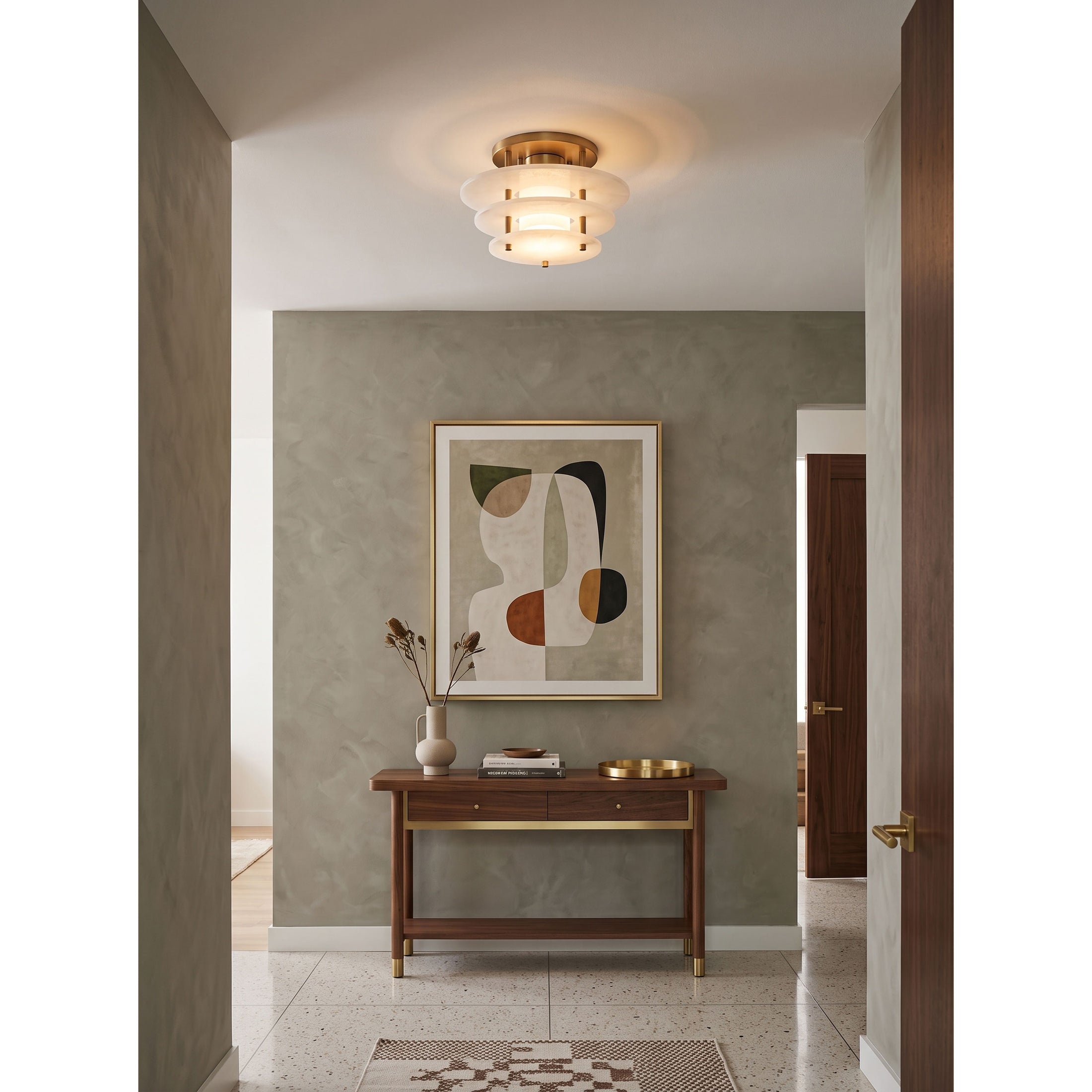 Gatsby Alabaster Ceiling Lamp