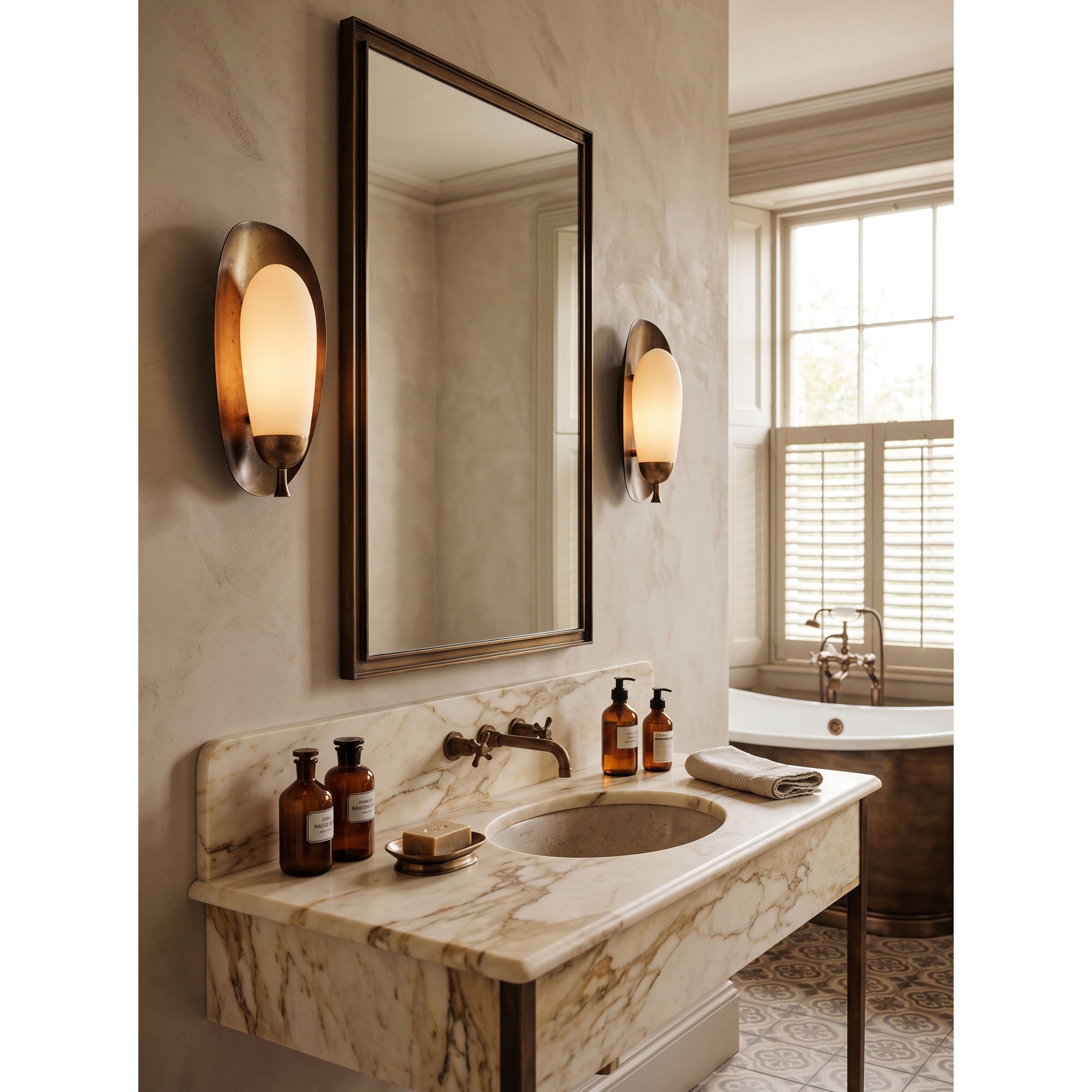 Laurel Blossom Wall Sconce