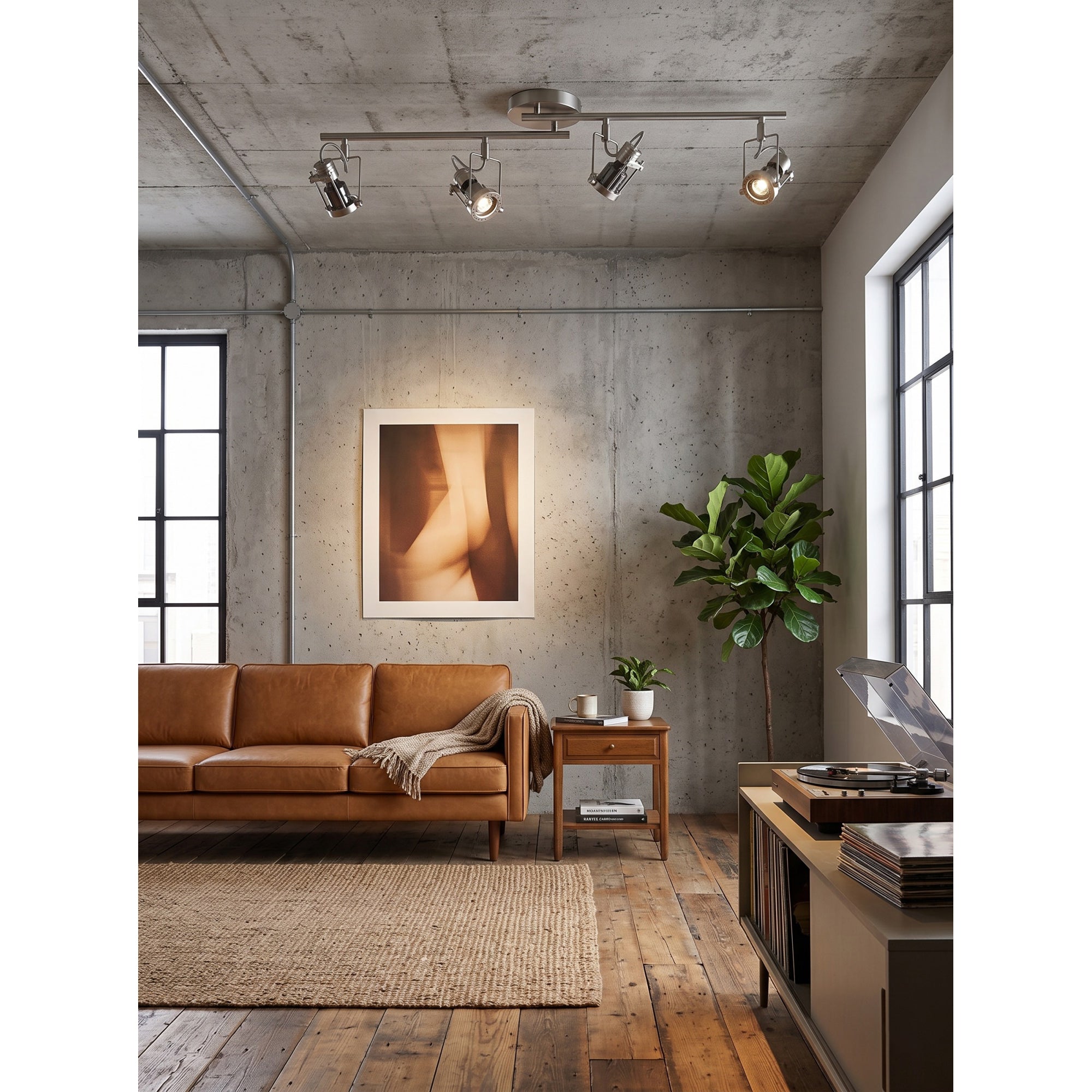 Lucide Industrial Track Ceiling Lamp
