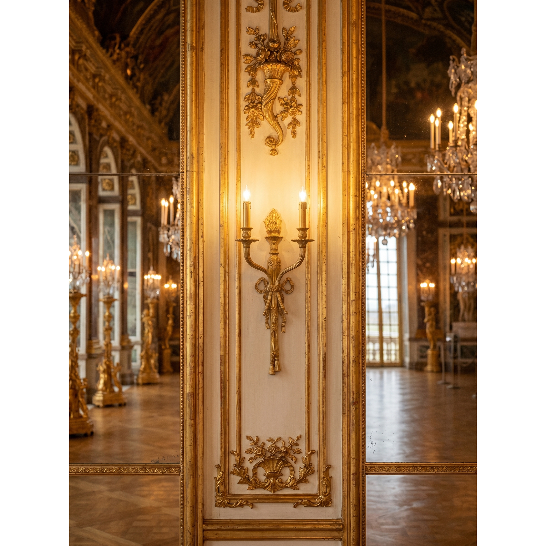 Madeleine Brass Wall Lamp