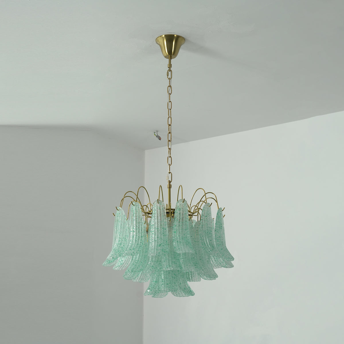 Lampadario a Livelli in Vetro Confetti