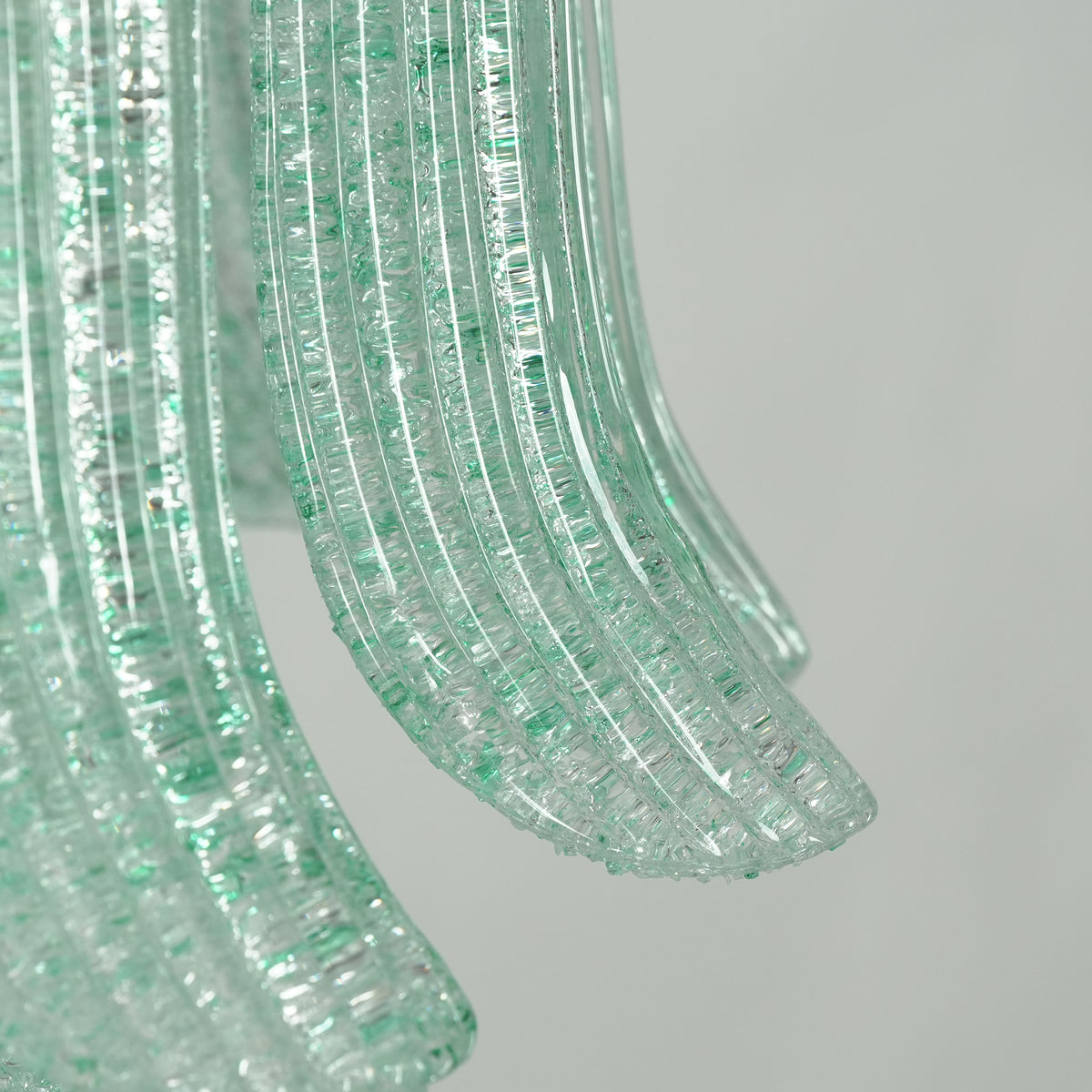 Lampadario a Livelli in Vetro Confetti