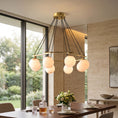 Load image into Gallery viewer, Miira Alabaster Chandelier
