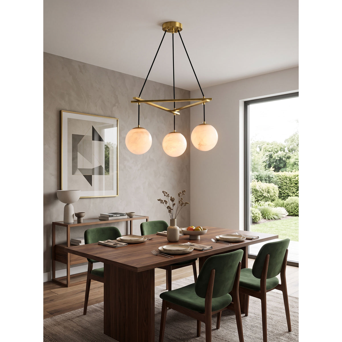 Miira Alabaster Chandelier