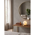 Load image into Gallery viewer, مصباح الطاولة Mini Alabaster Moon
