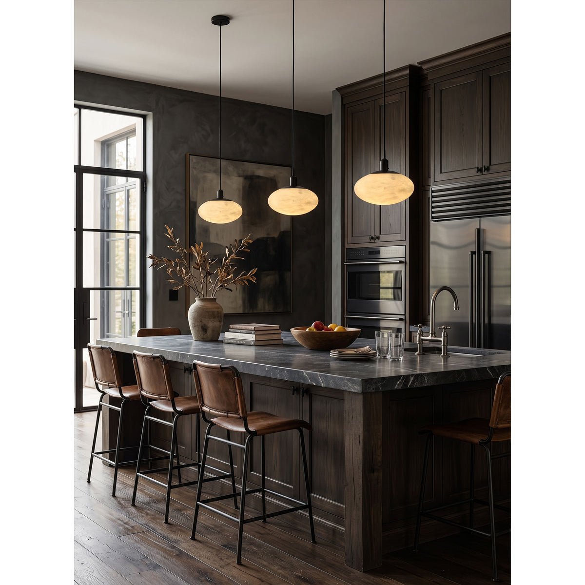 Moonstone Alabaster Pendant Lamp