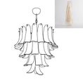 Load image into Gallery viewer, Tiered Petal Glass Chandelier
