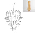Load image into Gallery viewer, Tiered Petal Glass Chandelier
