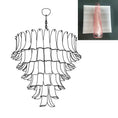 Load image into Gallery viewer, Tiered Petal Glass Chandelier
