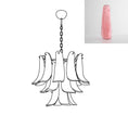 Load image into Gallery viewer, Tiered Petal Glass Chandelier
