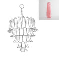 Load image into Gallery viewer, Tiered Petal Glass Chandelier
