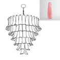 Load image into Gallery viewer, Tiered Petal Glass Chandelier

