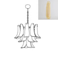 Load image into Gallery viewer, Tiered Petal Glass Chandelier
