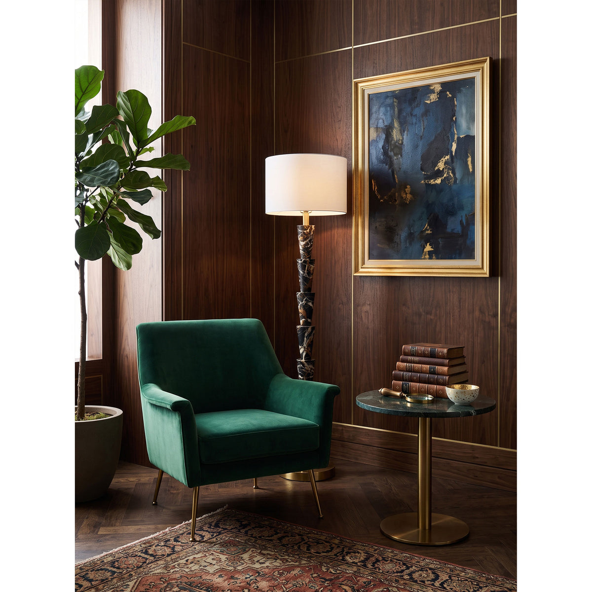 Nizwa Marble Floor Lamp
