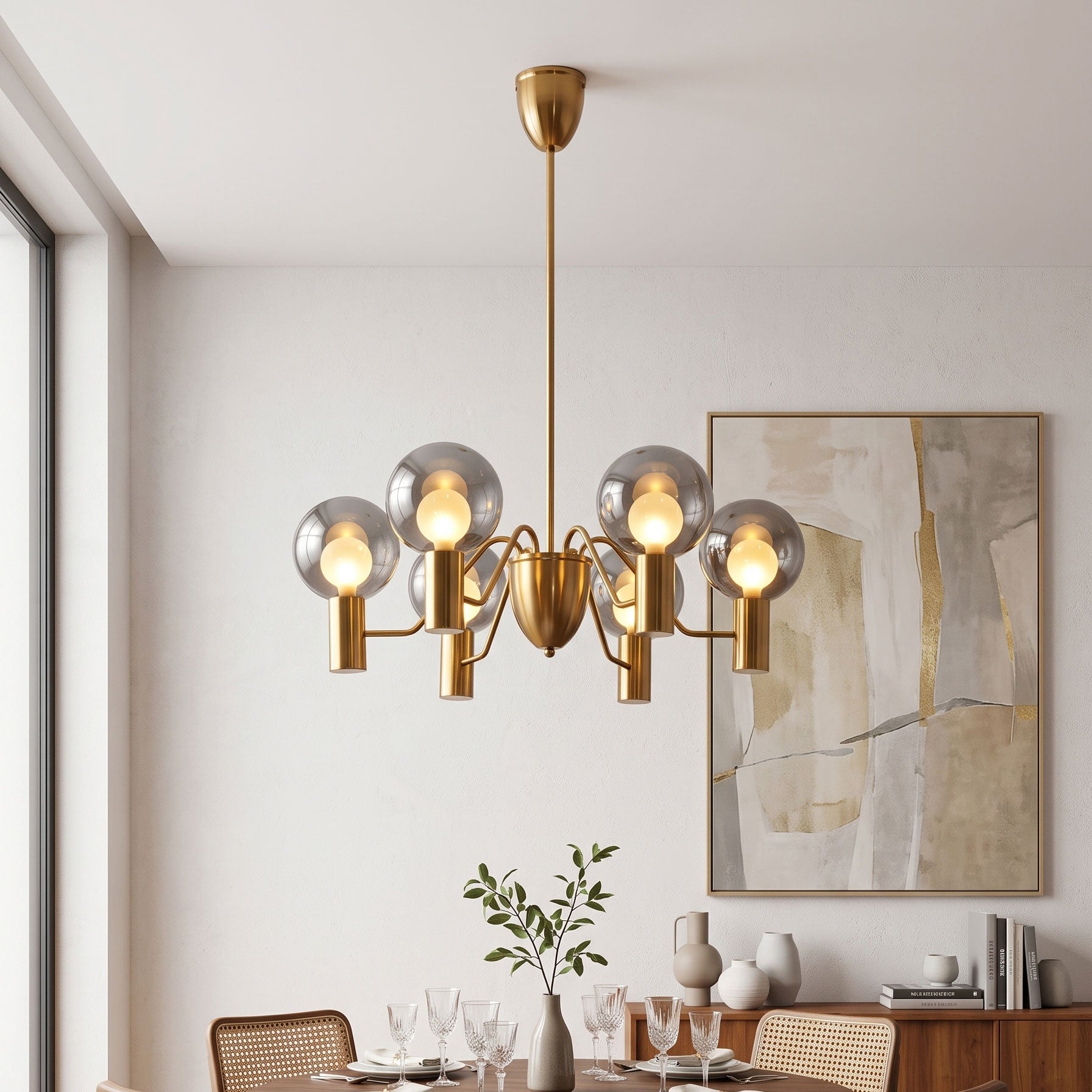 Lustre en verre Patricia