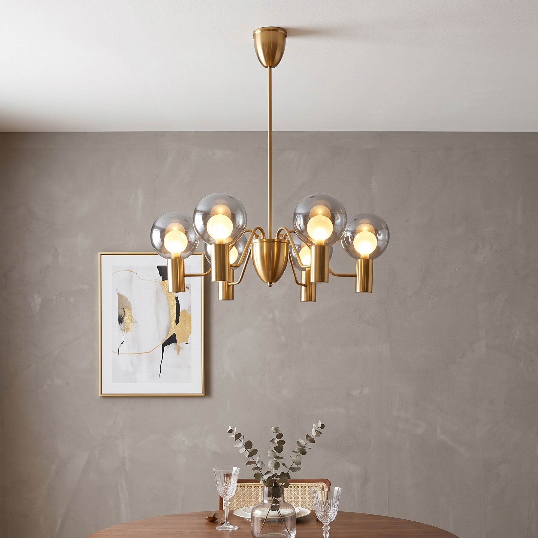 Lustre en verre Patricia