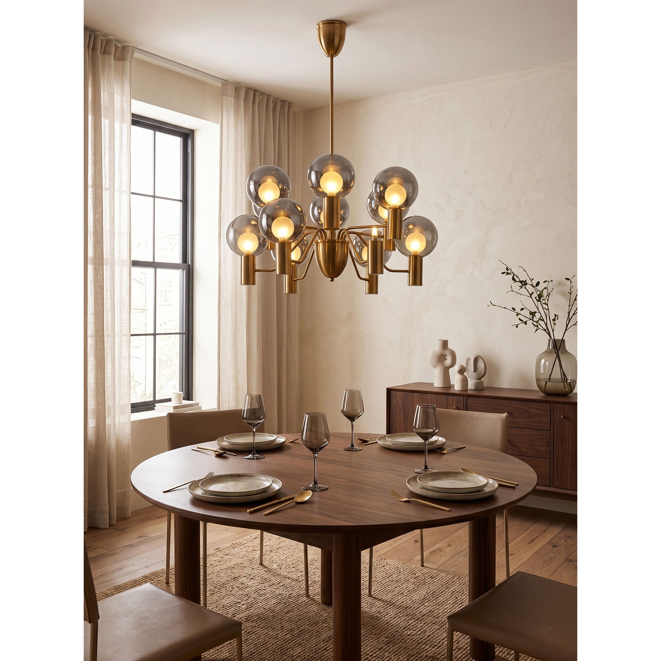 Lustre en verre Patricia