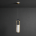Load image into Gallery viewer, Melange Small Alabaster Pendant Lamp
