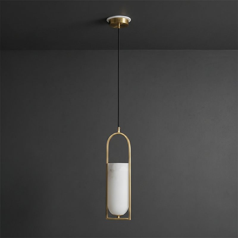 Melange Small Alabaster Pendant Lamp