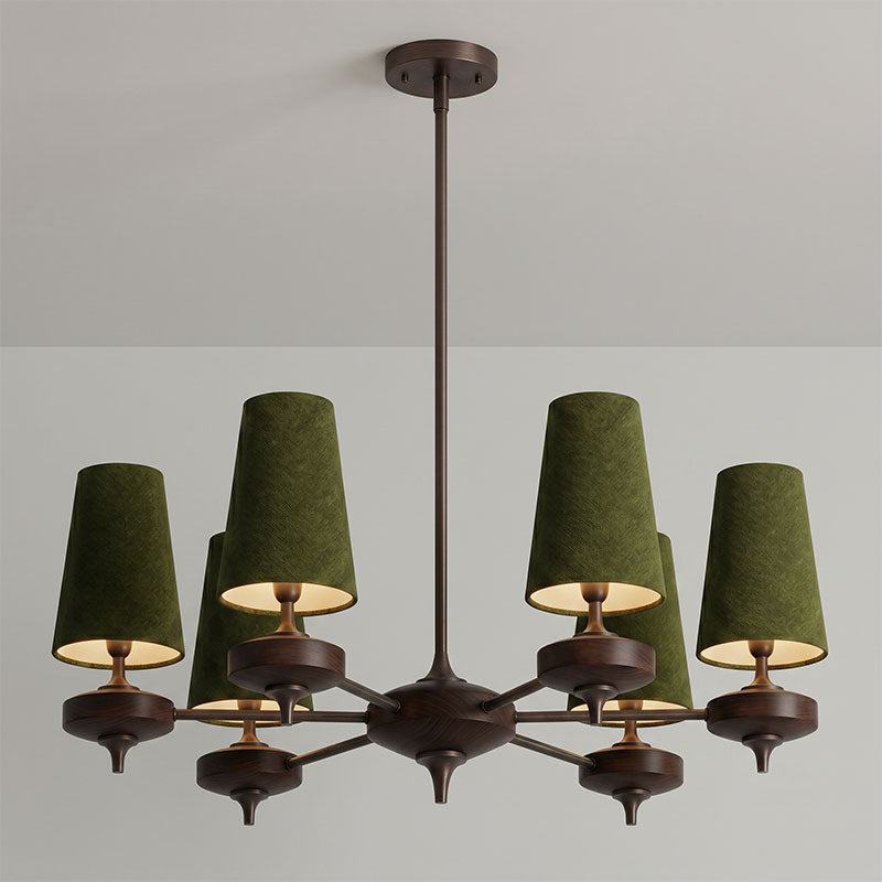 Hour Rho Chandelier