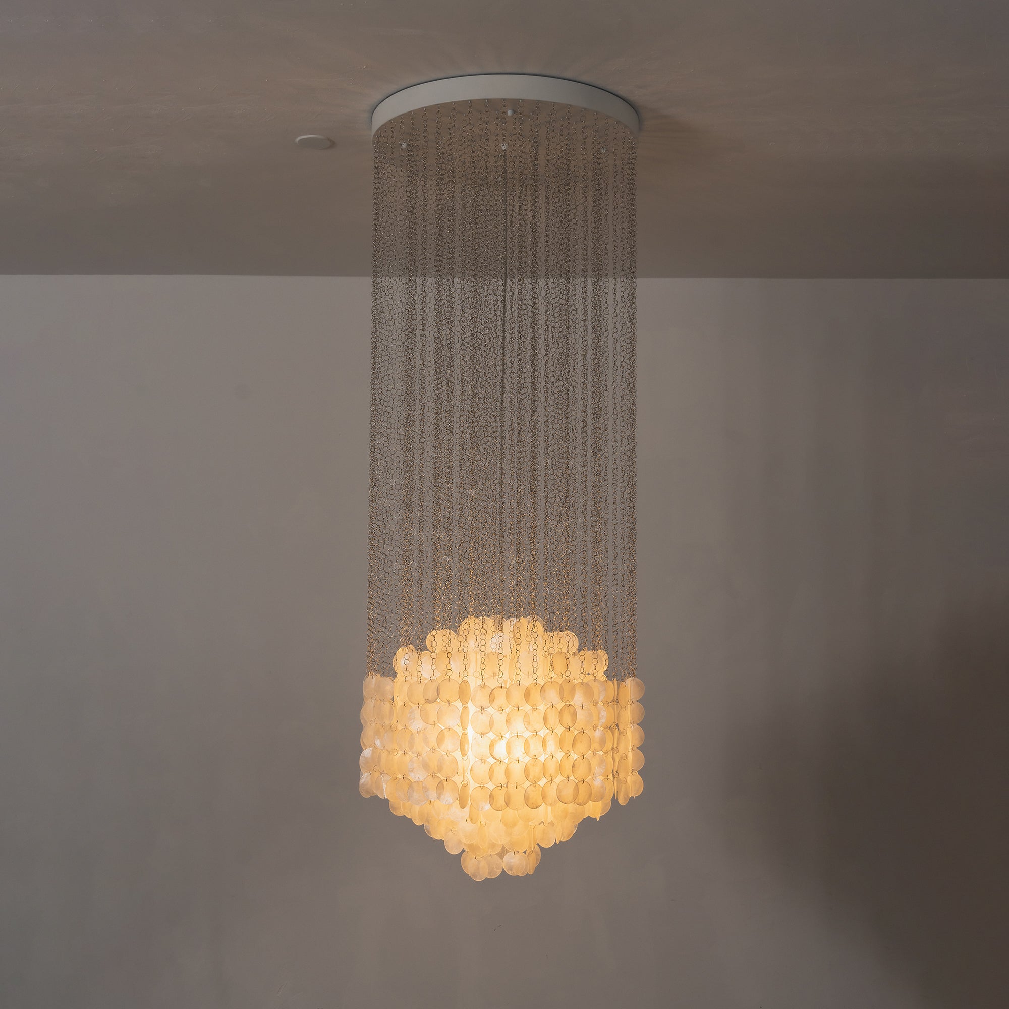 Shell Waterfall Chandelier