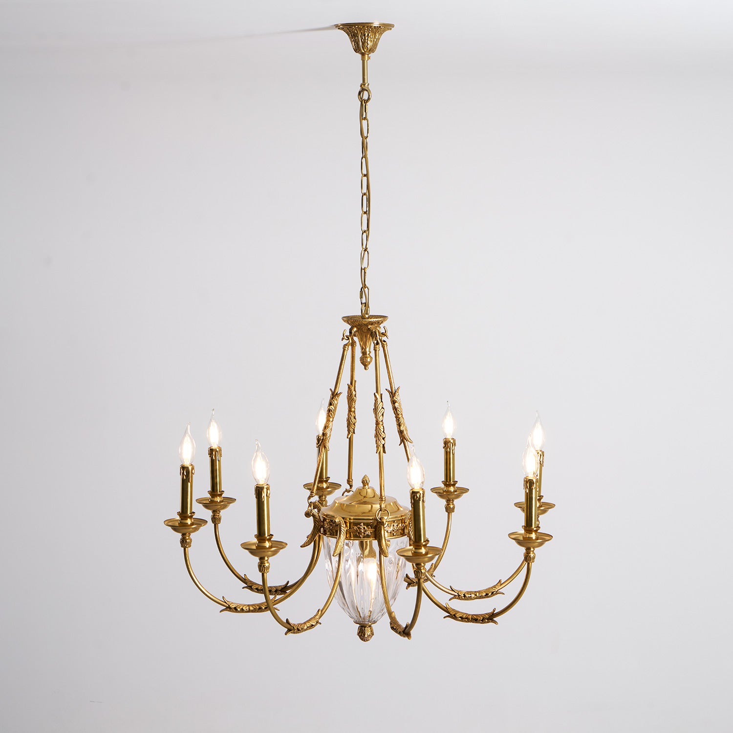 Ashford Brass Chandelier