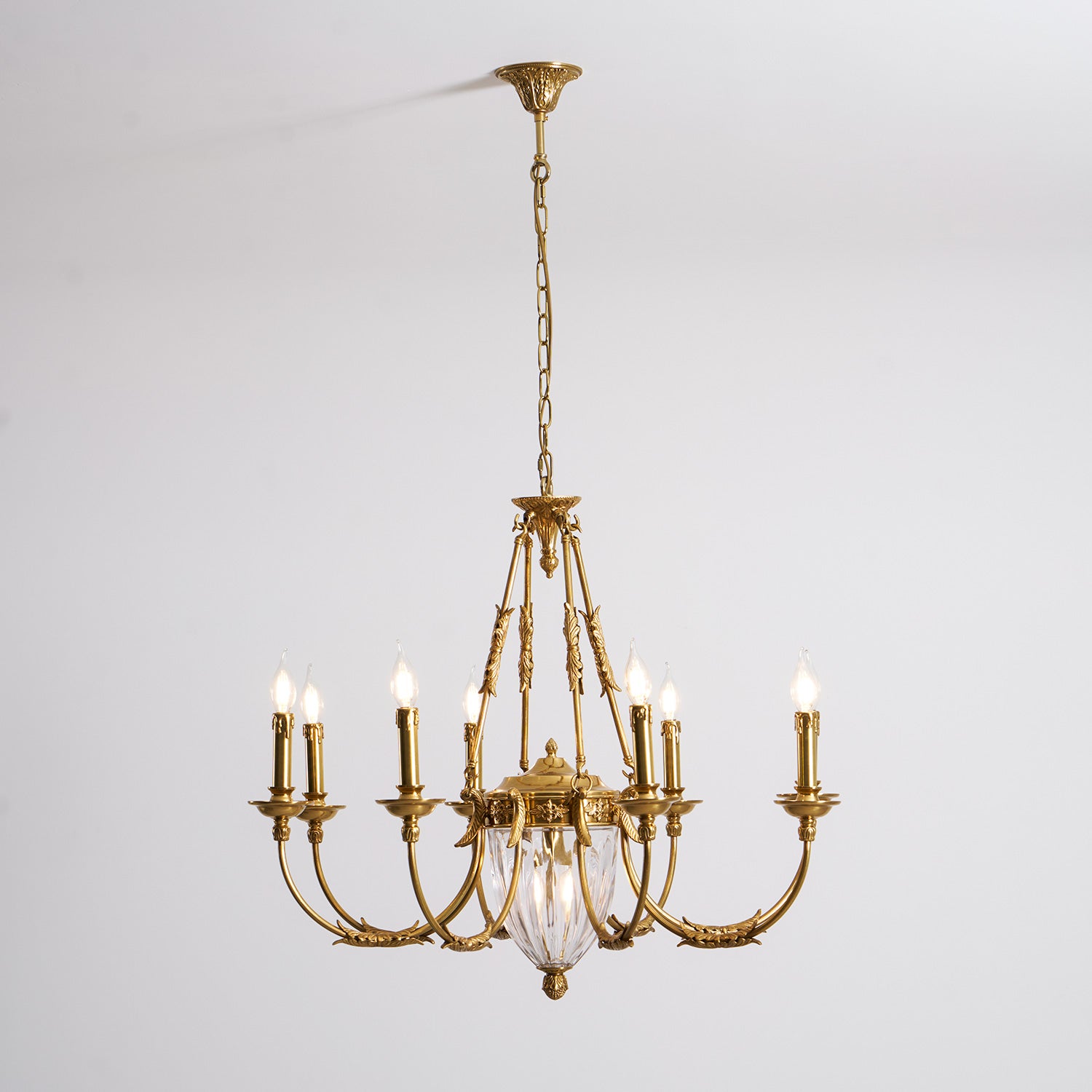 Ashford Brass Chandelier