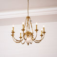 Load image into Gallery viewer, Ashford Brass Chandelier

