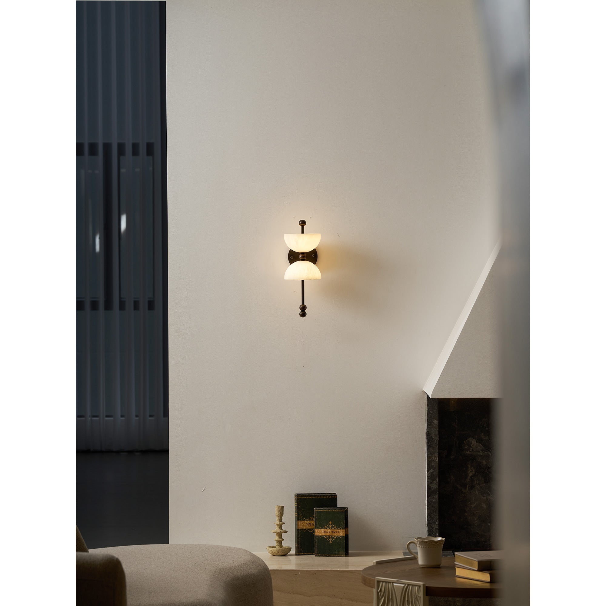 Lyra Alabaster Wall Lamp