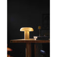 Load image into Gallery viewer, Mushroom Type Alabaster Table Lamp
