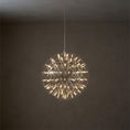 Load image into Gallery viewer, Geodesic LED Sphere Pendant Light
