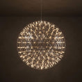 Load image into Gallery viewer, Geodesic LED Sphere Pendant Light
