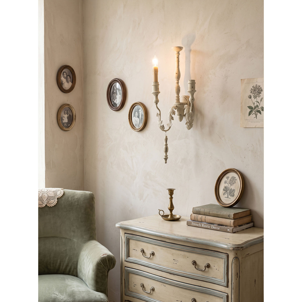 Salento Candle Wall Lamp
