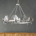Charger l'image dans la visionneuse de la galerie, Gold Foil Ginkgo Leaf Chandelier
