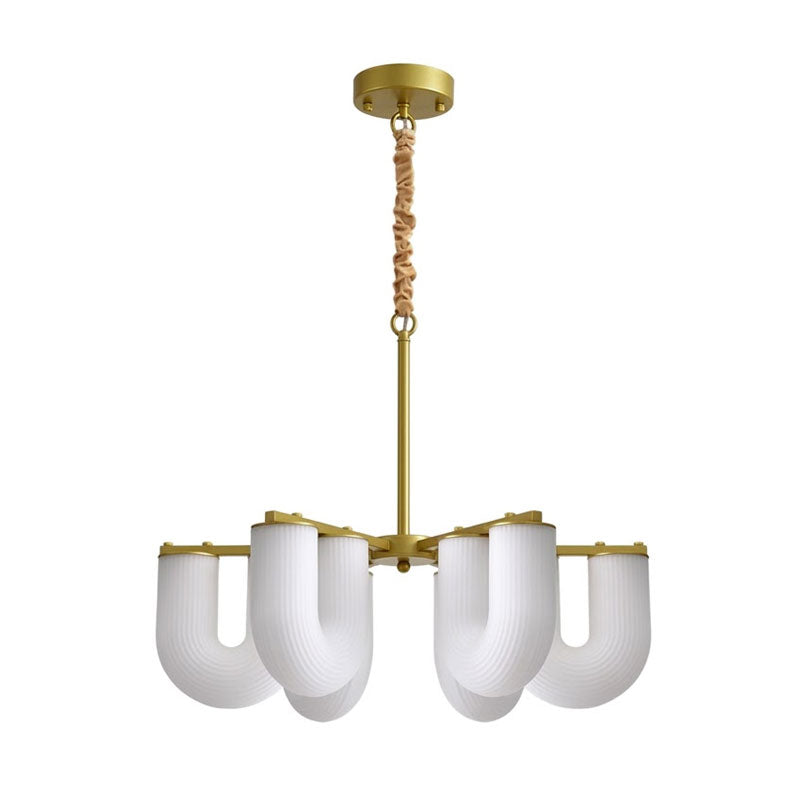 U Shaped Chandelier