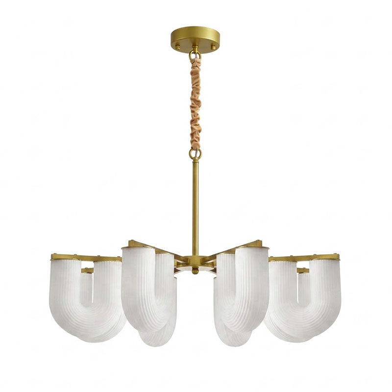 U Shaped Chandelier