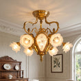 Load image into Gallery viewer, Gilded Age Medallion Semi-Flush Mount

