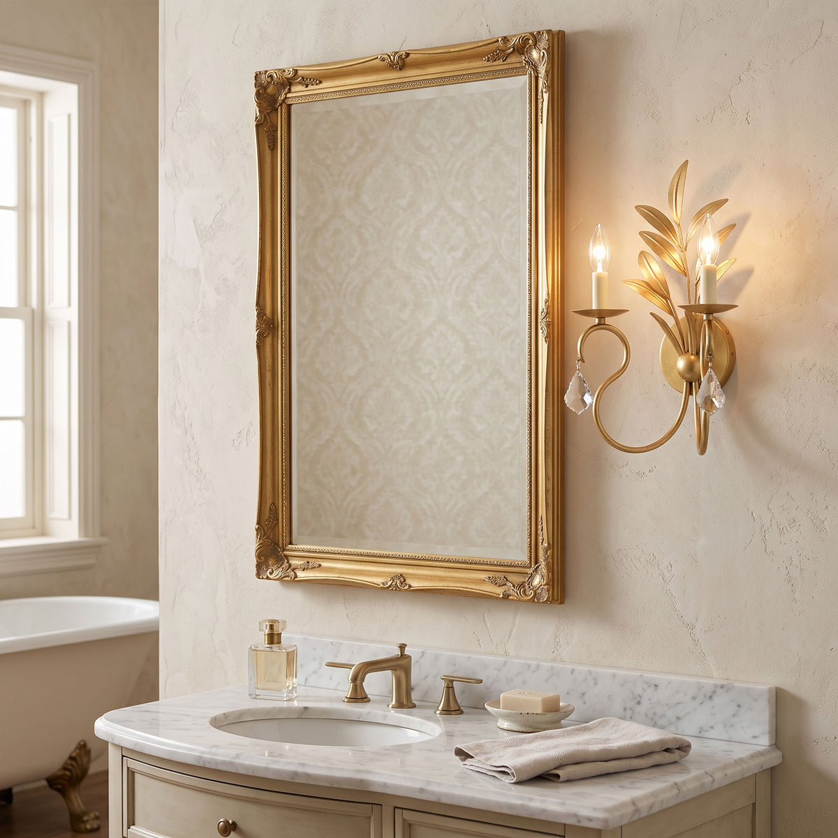 Lydia Crystal Sconces