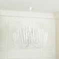 Bild in Galerie-Betrachter laden, White Multi-Stick Chandelier
