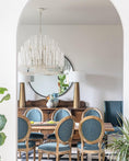 Bild in Galerie-Betrachter laden, White Multi-Stick Chandelier
