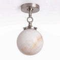 Cargar la imagen en la vista de la galería, Wildwood Alabaster Semi-Flush Mount
